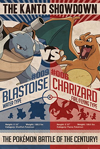 Pster-POKEMON-Red-v-Blue-cartel-econmico-pster-XXL-0 Pster-POKEMON-Red-v-Blue-cartel-econmico-pster-XXL-0